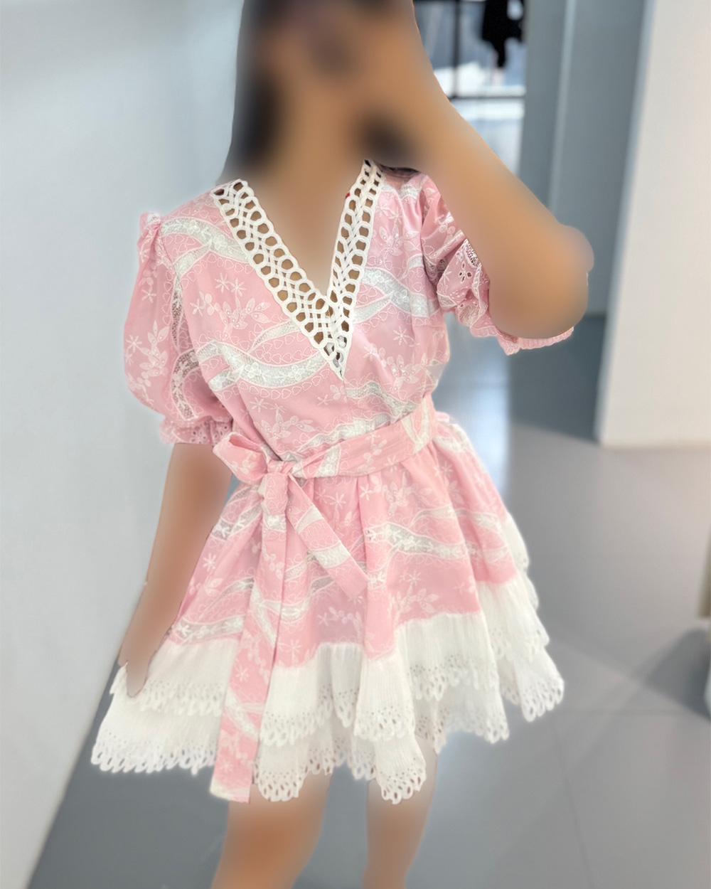 پیراهن شاینی پلیسه
