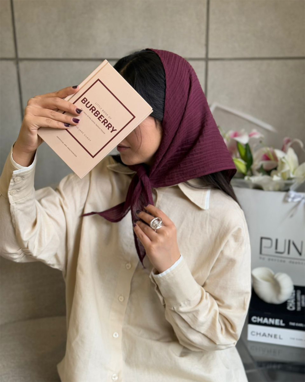 اسکارف ساده