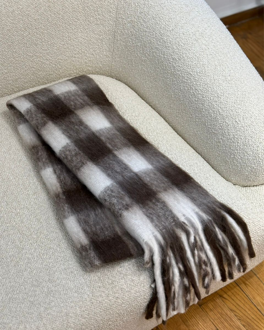 بیگ اسکارف چهارخانه