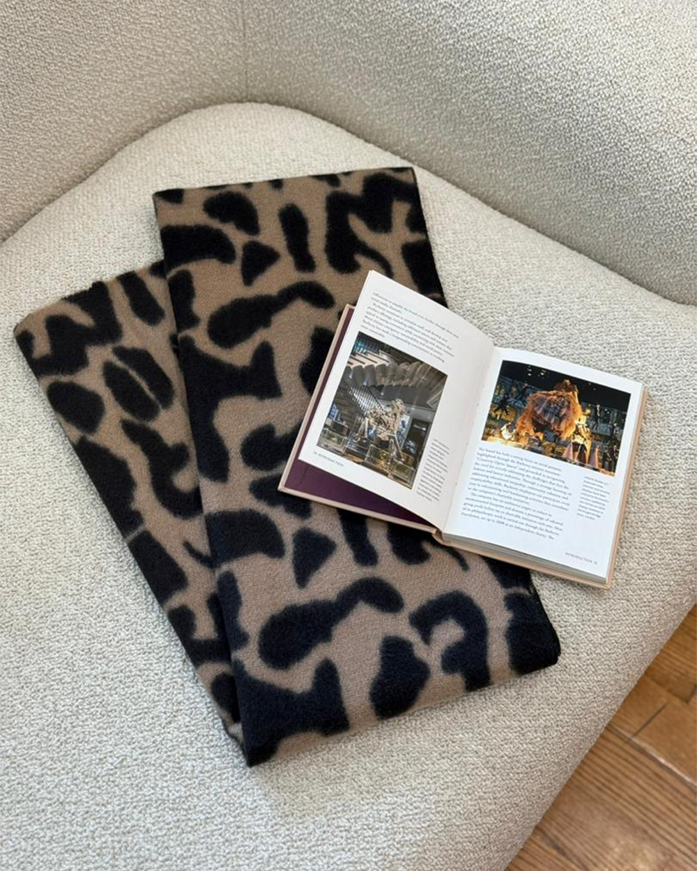 شال پترن پلنگی