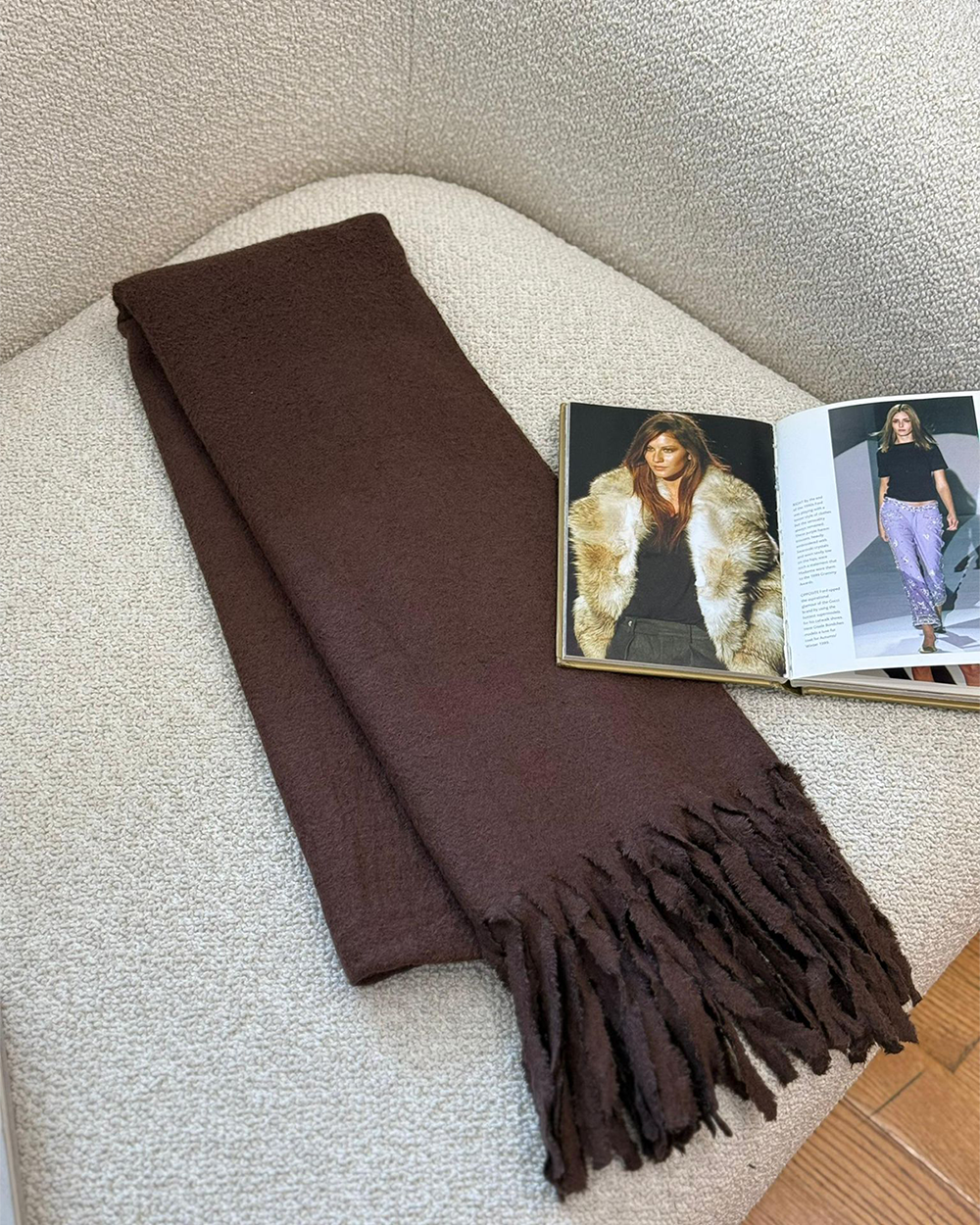 شال نازک موهر