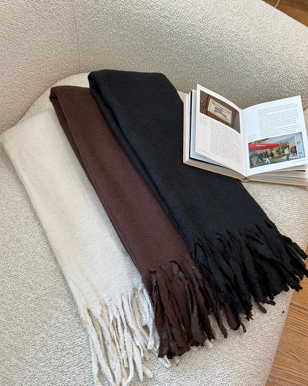 شال نازک موهر