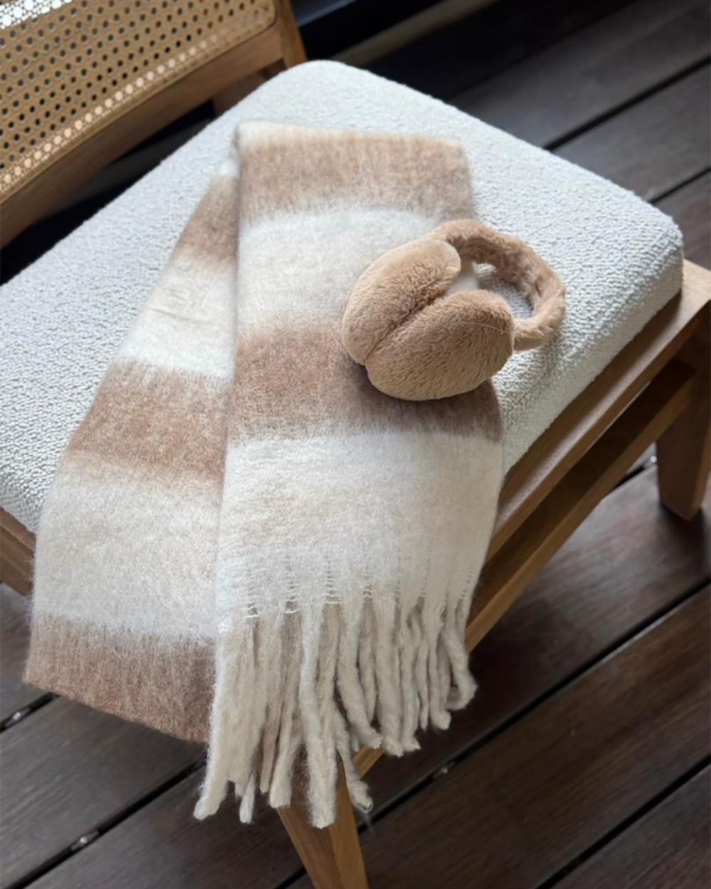 بیگ اسکارف چهارخانه