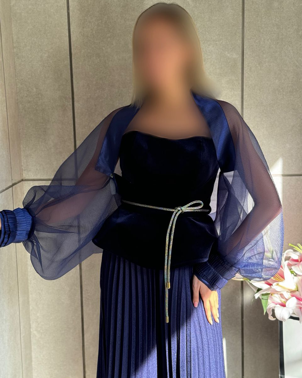 رویه نوار سرمه ای