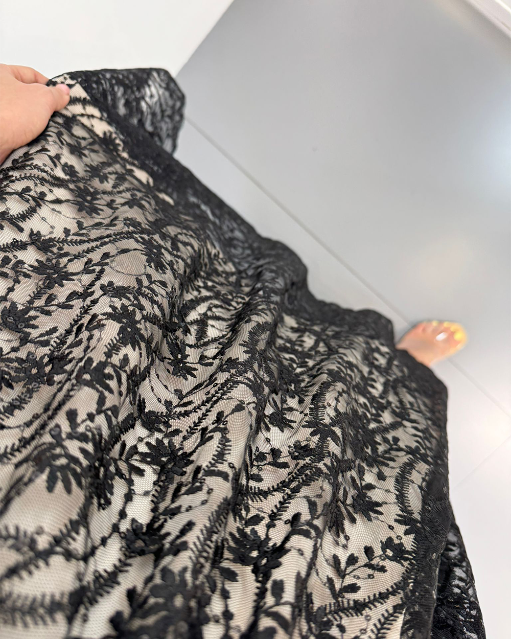 پیراهن توربلند دکلته