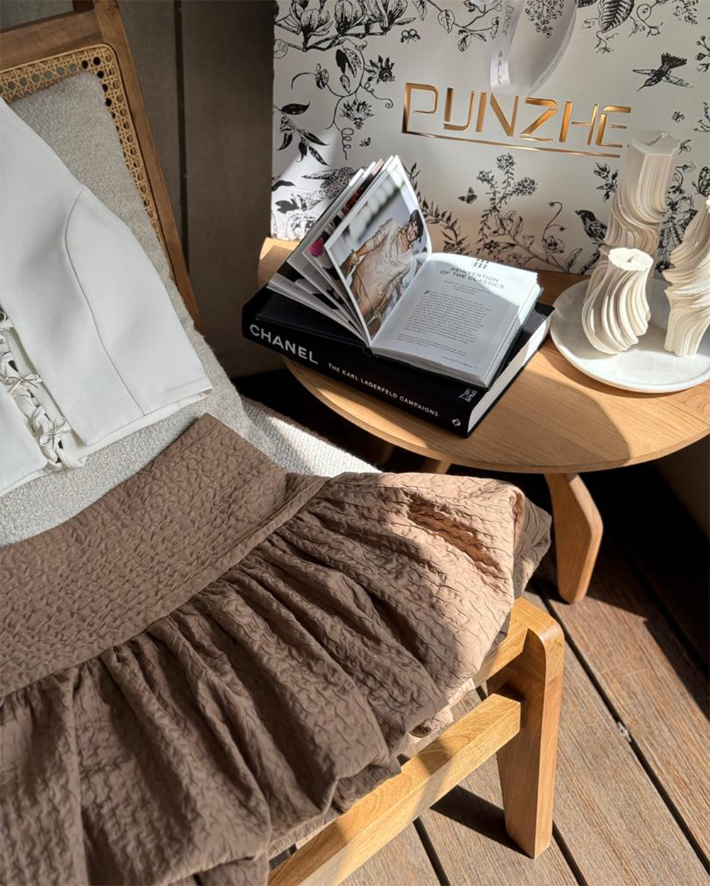 دامن پایین پفی