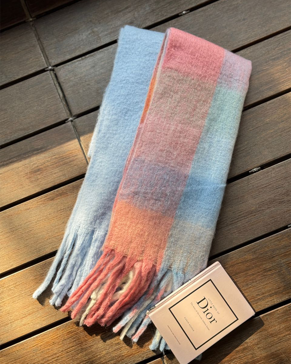 بیگ اسکارف چهارخانه