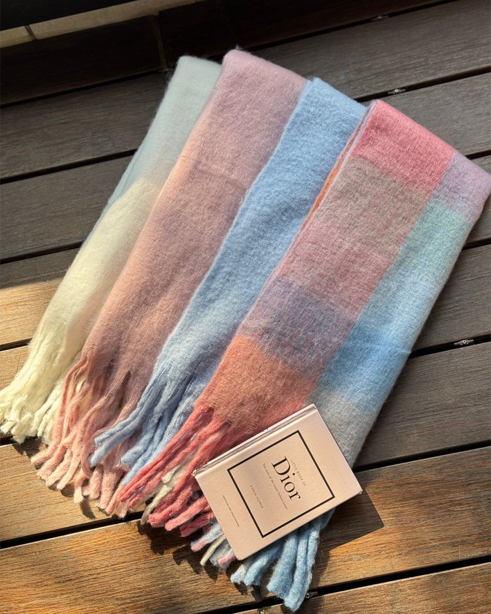 بیگ اسکارف چهارخانه