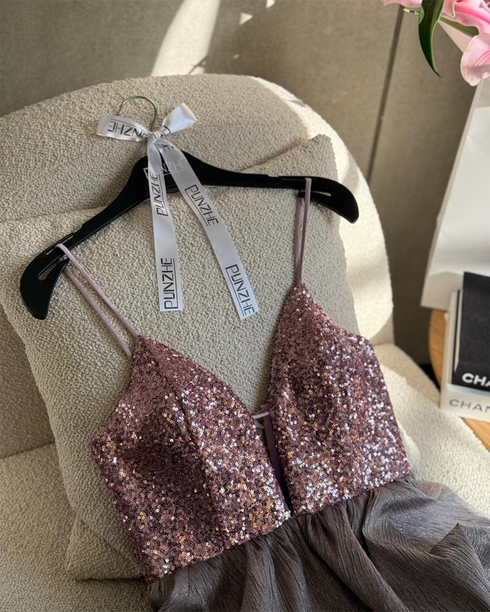 پیراهن عروسکی کارشده