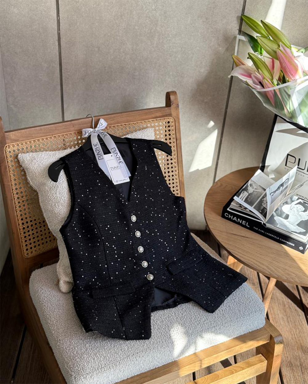 وست شنل جلو دکمه