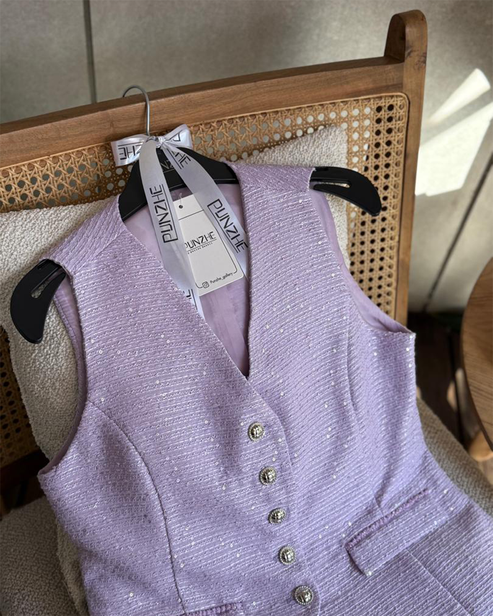 وست شنل جلو دکمه