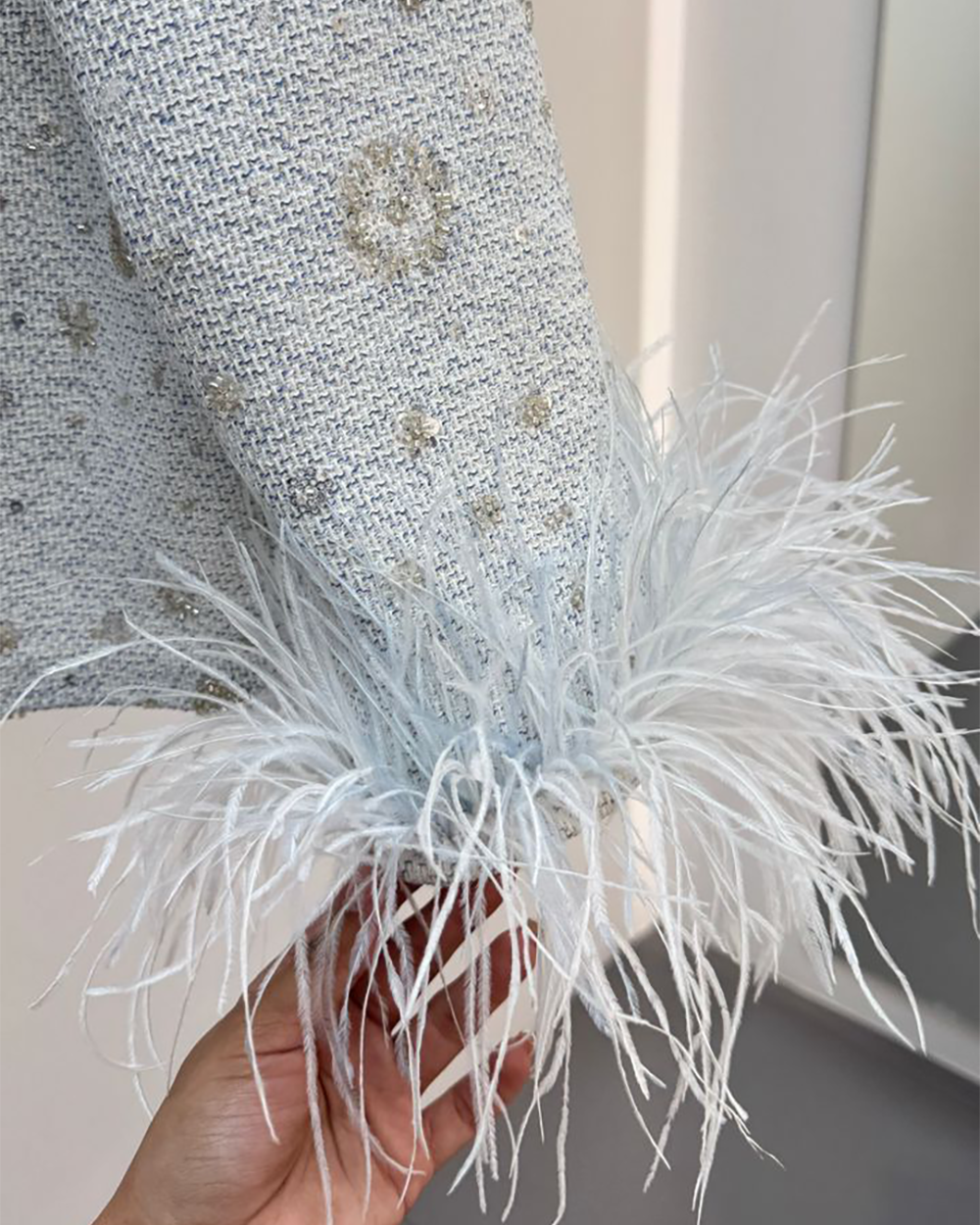 کت آستین پر