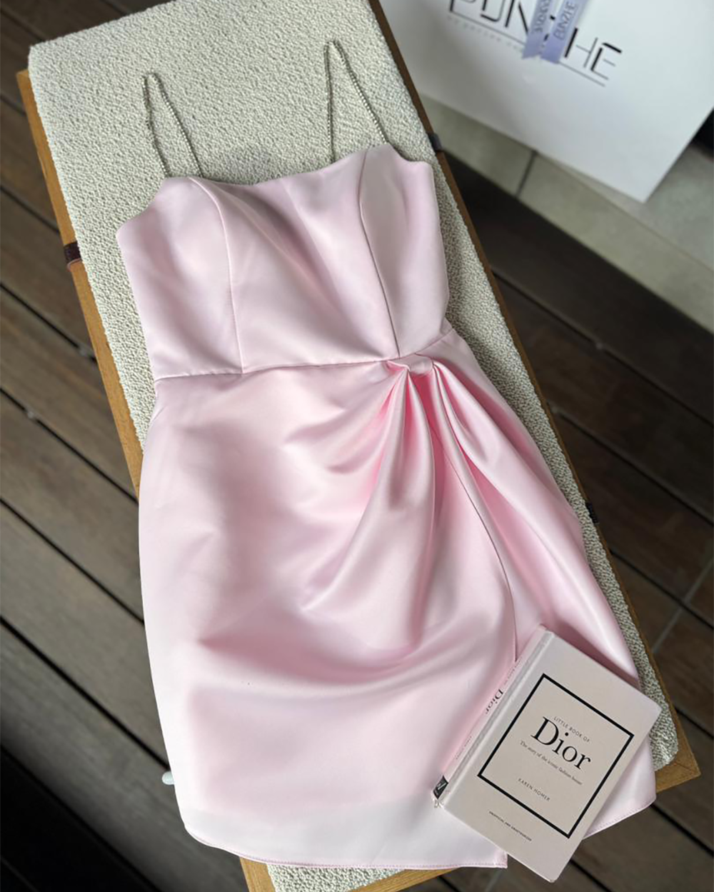 پیراهن بند نگینی