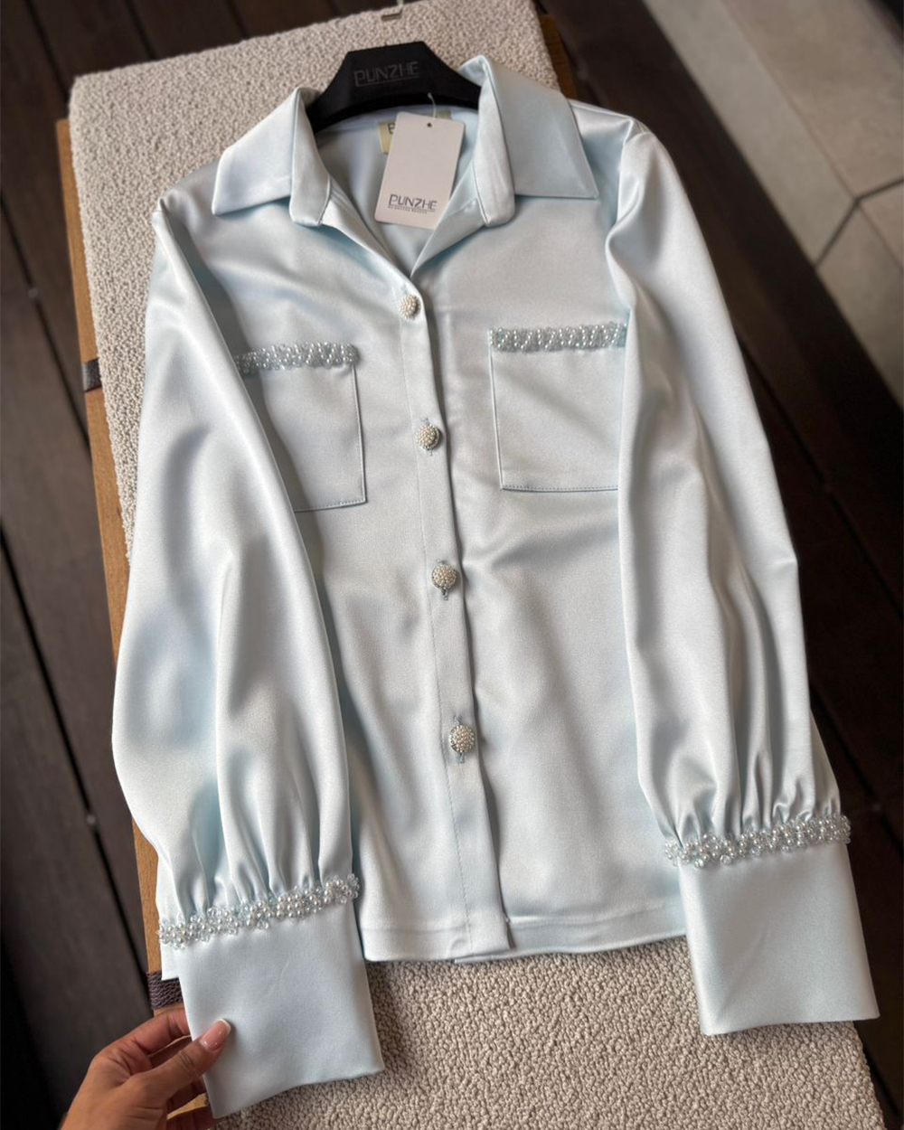 شومیز جیب کارشده