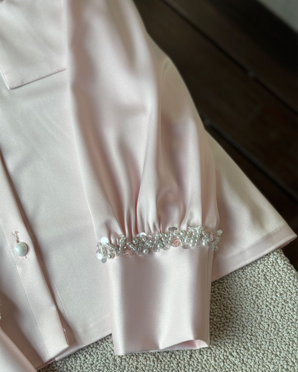 شومیز جیب کارشده