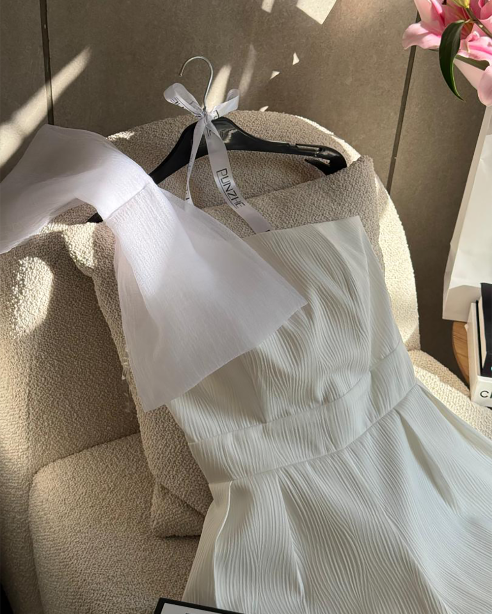 پیراهن یقه رومی