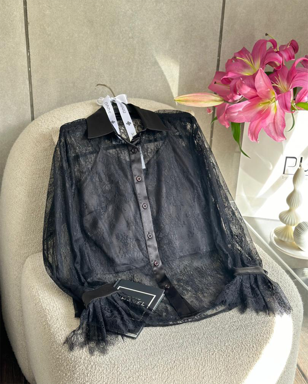 شومیز دانتل فرانسه