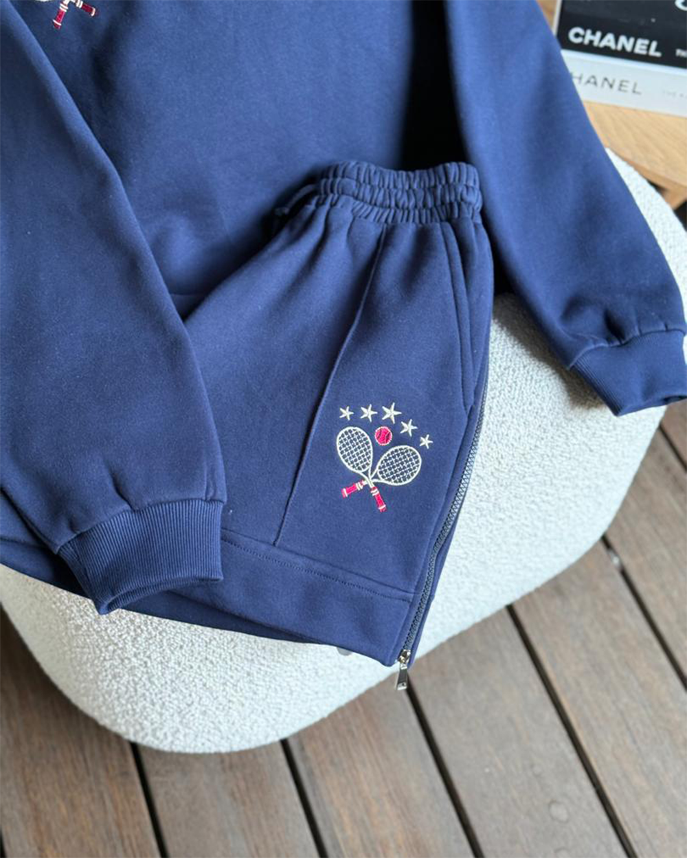 ست دورس و شلوارک تنیسی