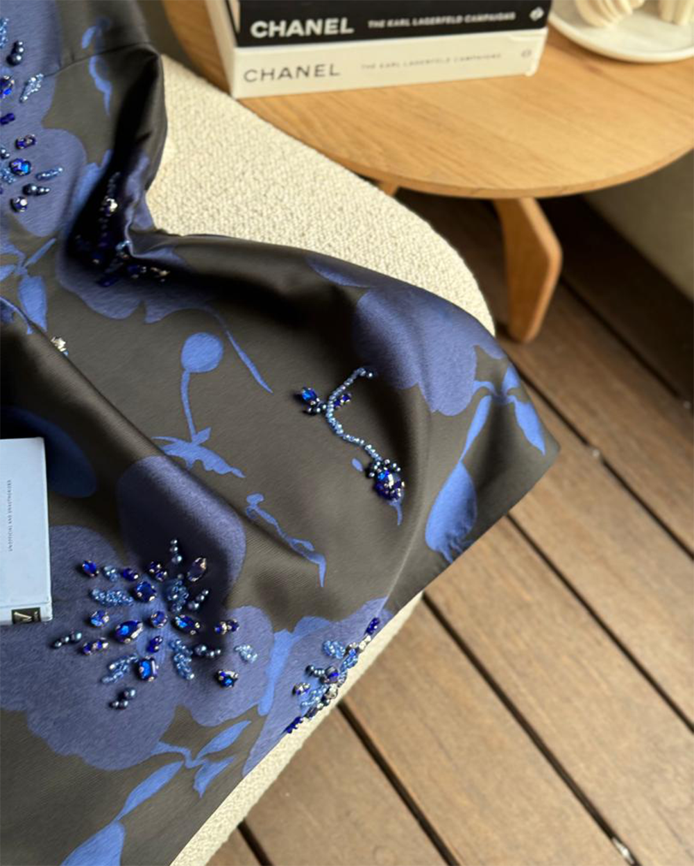 پیراهن صدفی گل