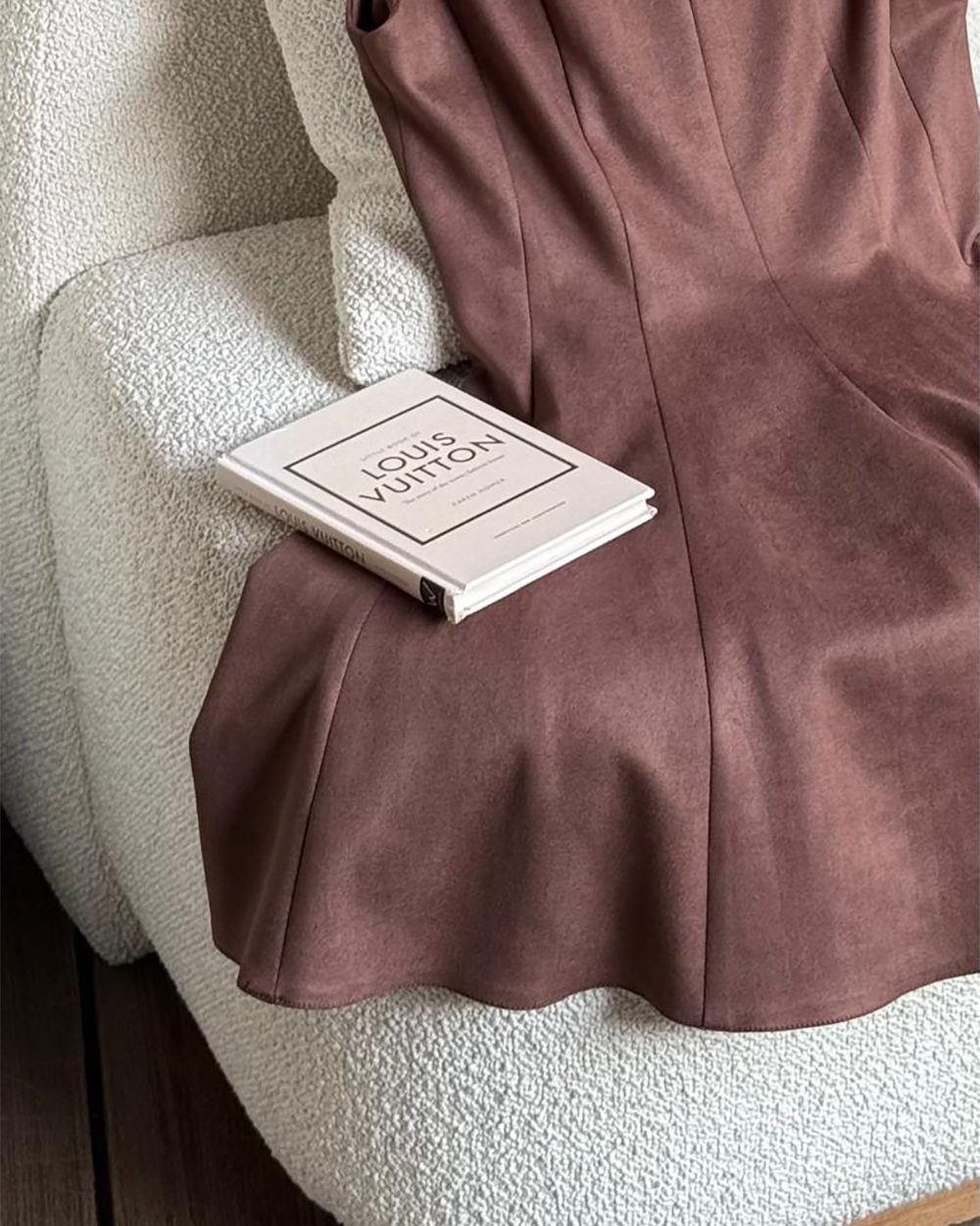 پیراهن جیر سرشانه پاپیون