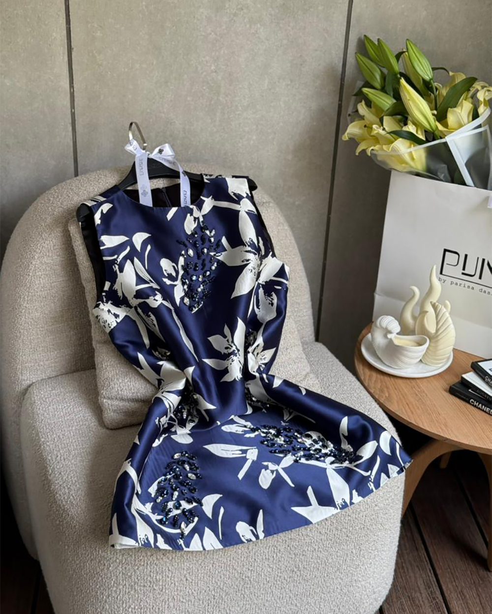 پیراهن ژاکارد رنگی