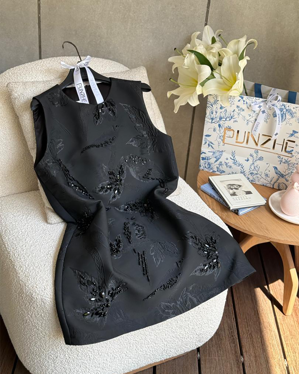 پیراهن ژاکارد رنگی