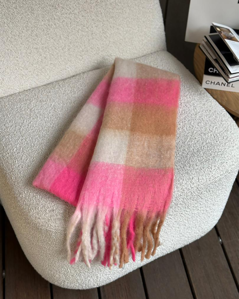 شال چهارخونه جدید