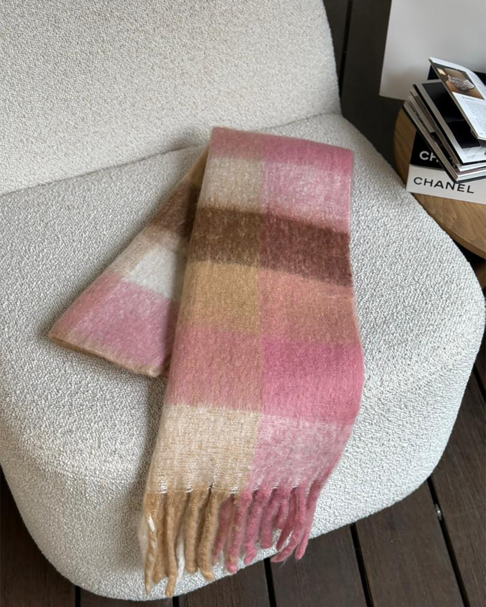 شال چهارخونه جدید