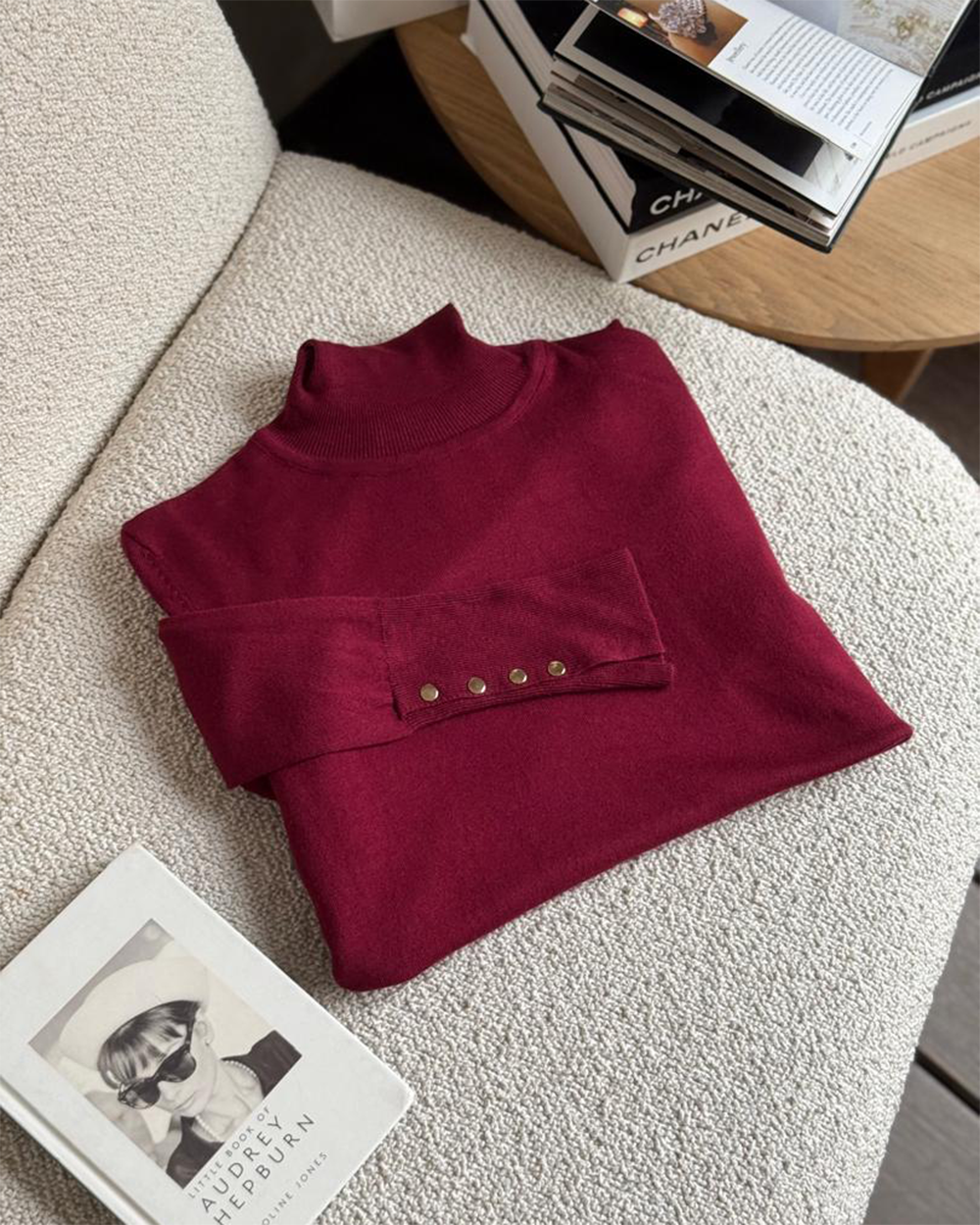 بافت آستین دکمه