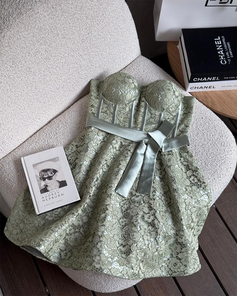 پیراهن دکلته عروسکی