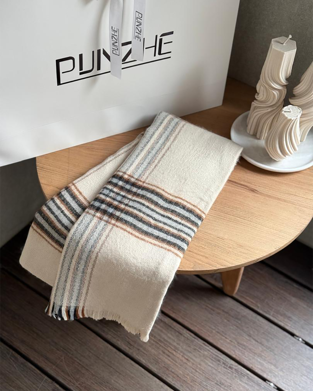 شال چهارخونه