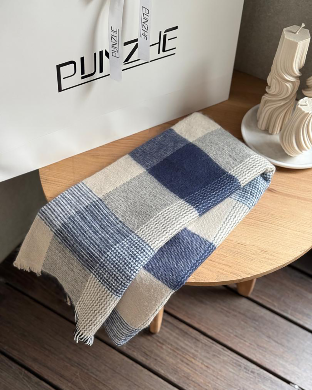 شال چهارخونه