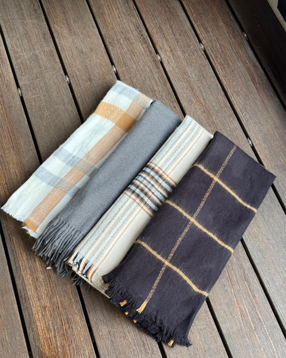 شال چهارخونه