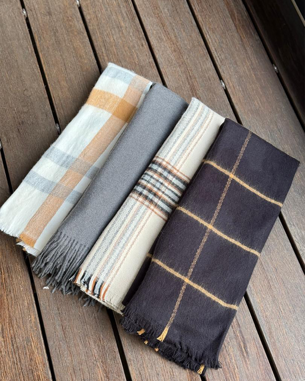 شال چهارخونه