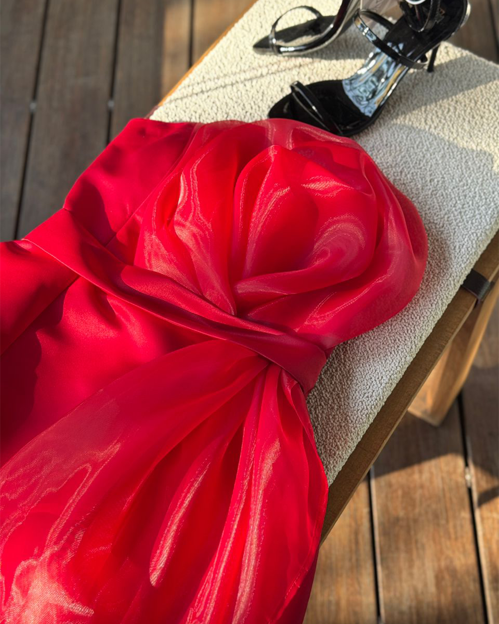 پیراهن بالا ارگانزا