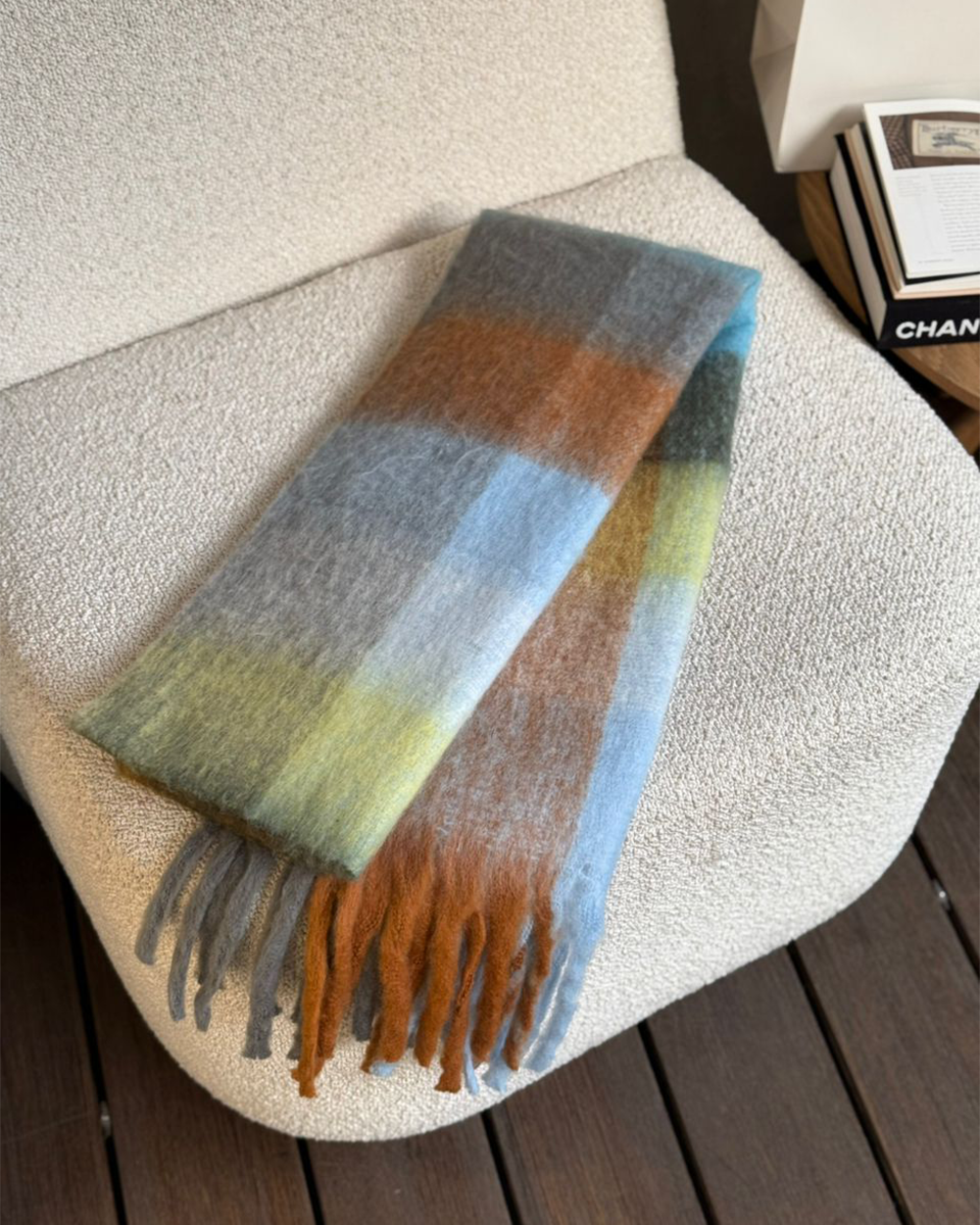 بیگ اسکارف چهارخانه