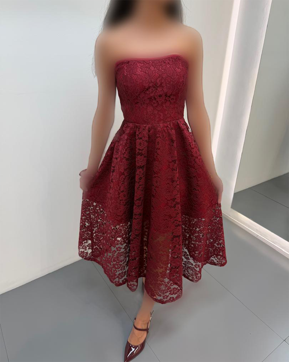 دکلته نوار دار بلند