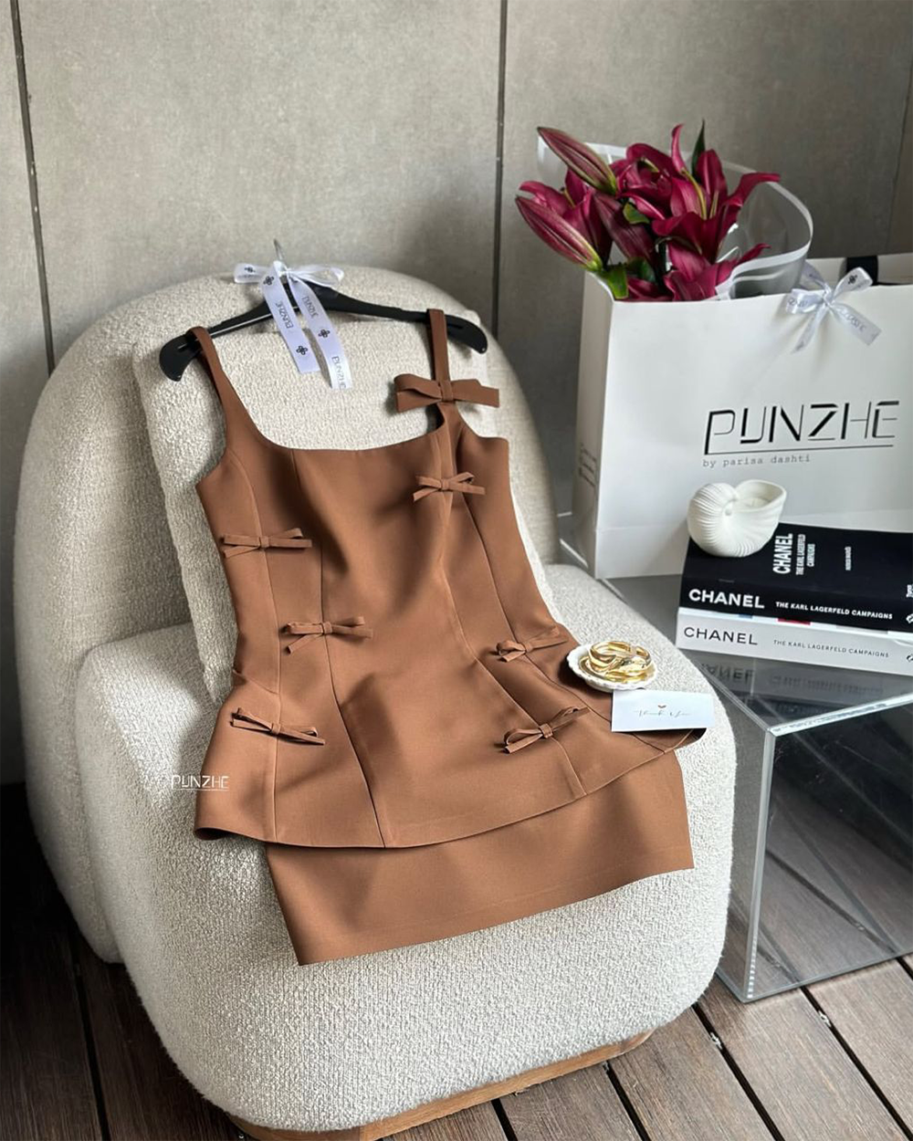 پیراهن پاپیونی