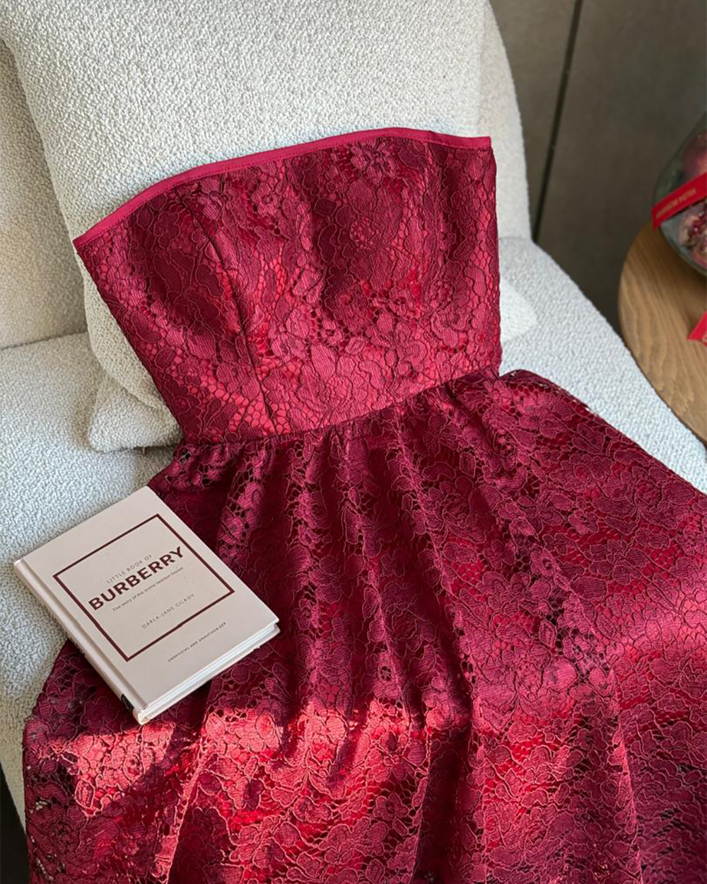 دکلته نوار دار بلند