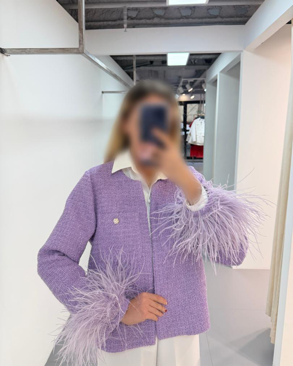 کت آستین پر