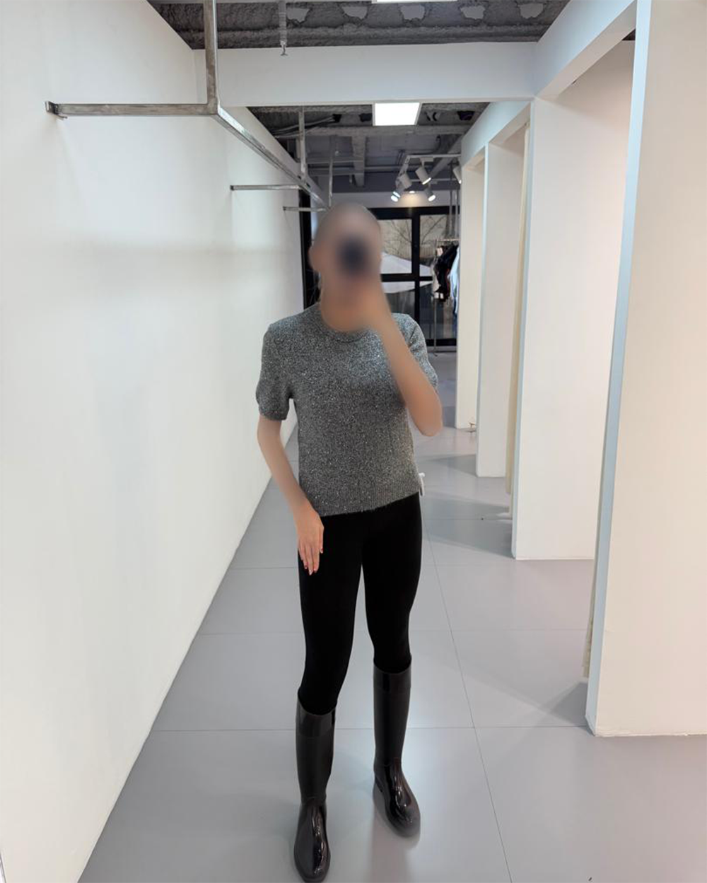 بافت شاین آستین کوتاه