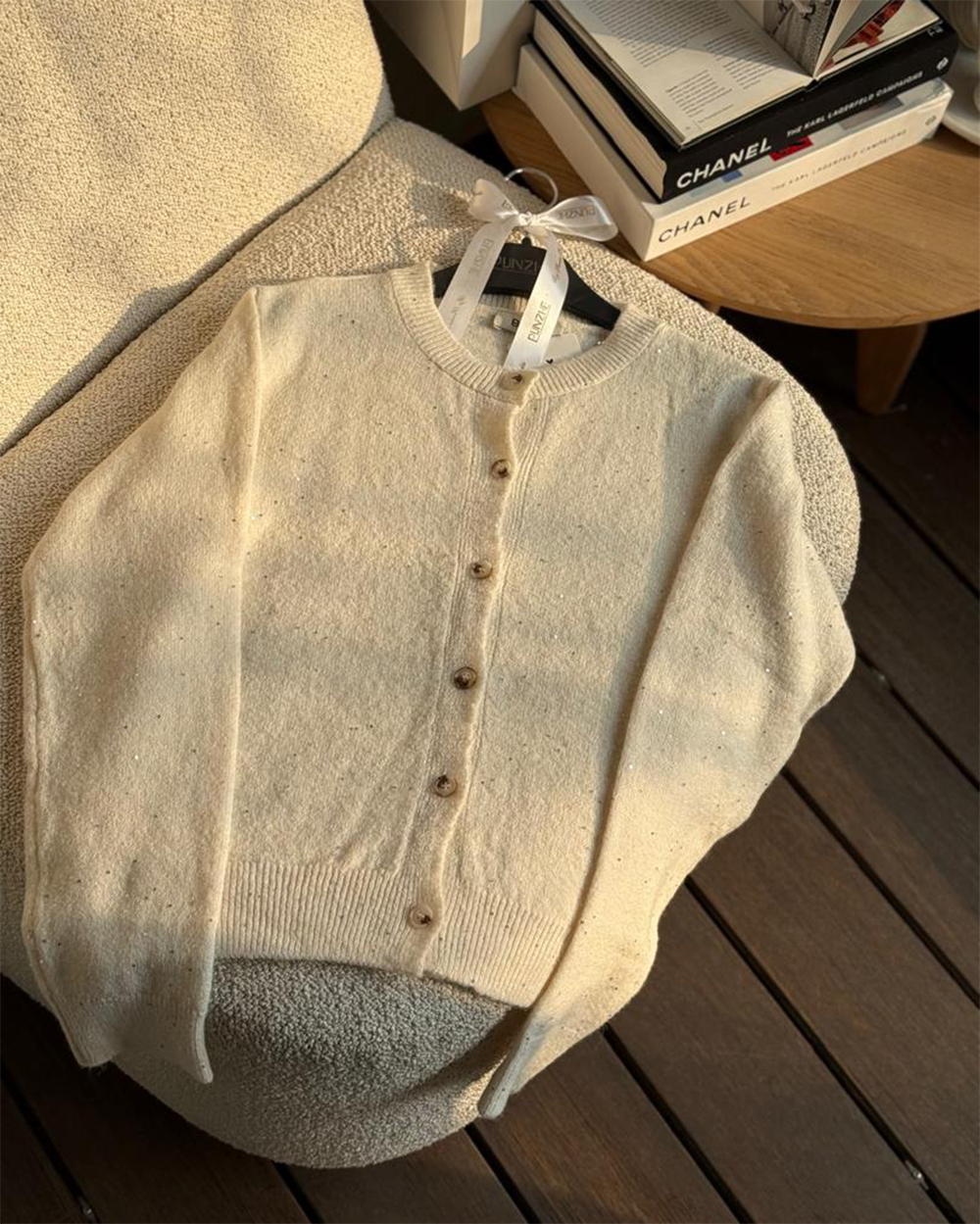 بافت شاین جلو دکمه