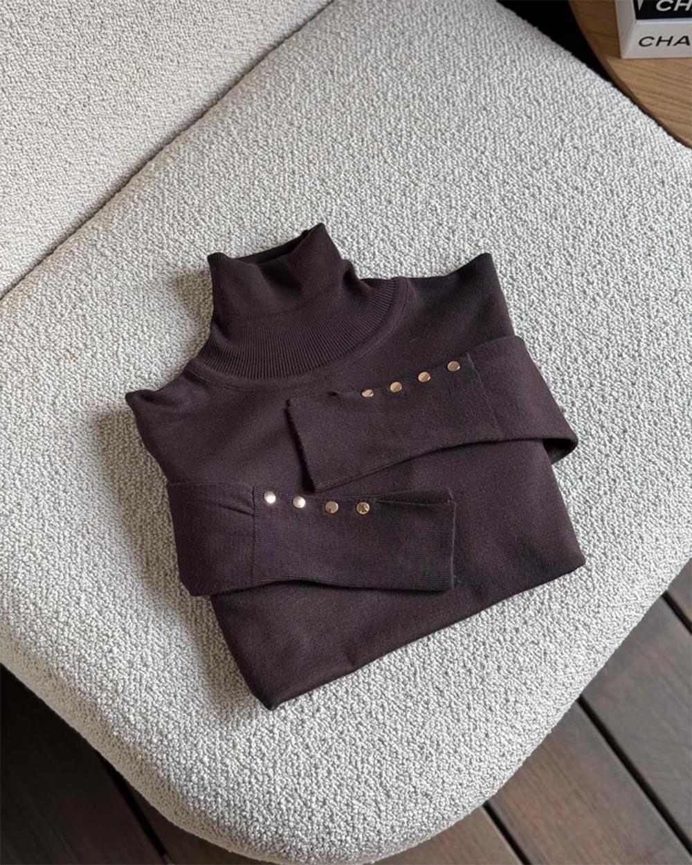 بافت آستین دکمه