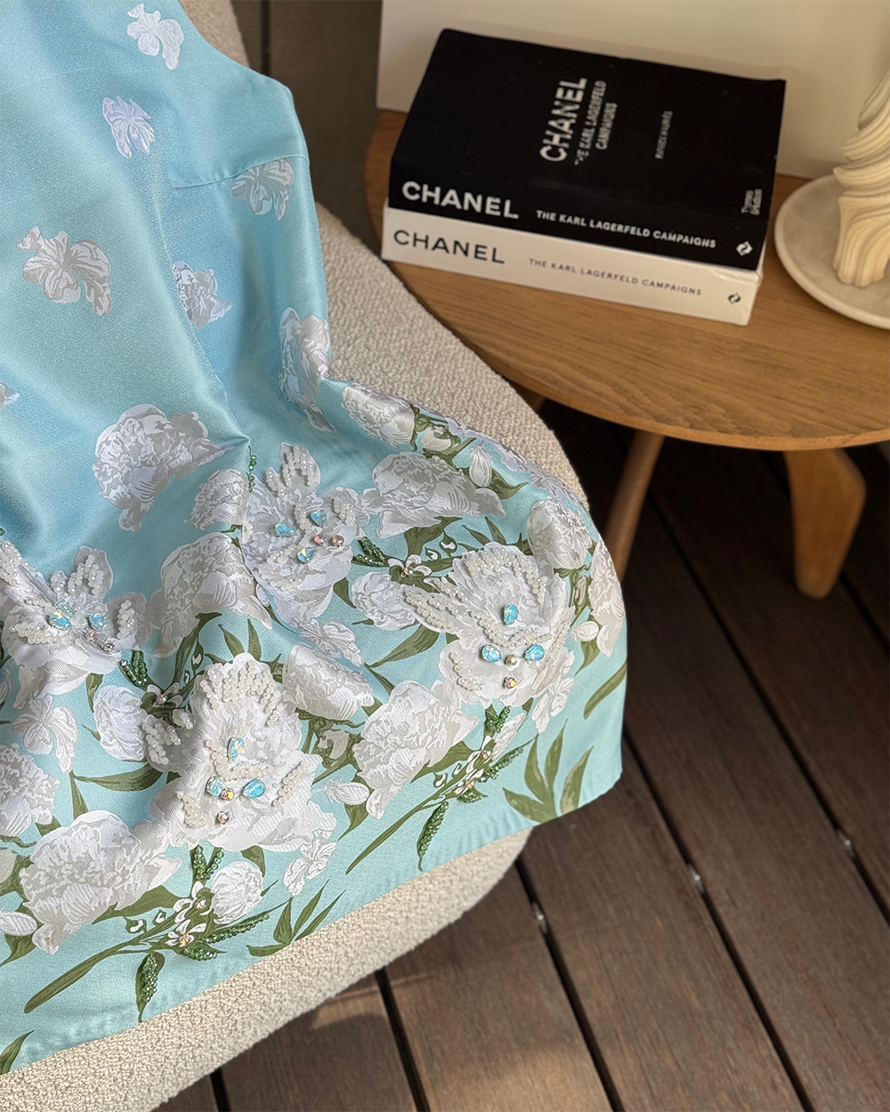 پیراهن رنگی کار شده