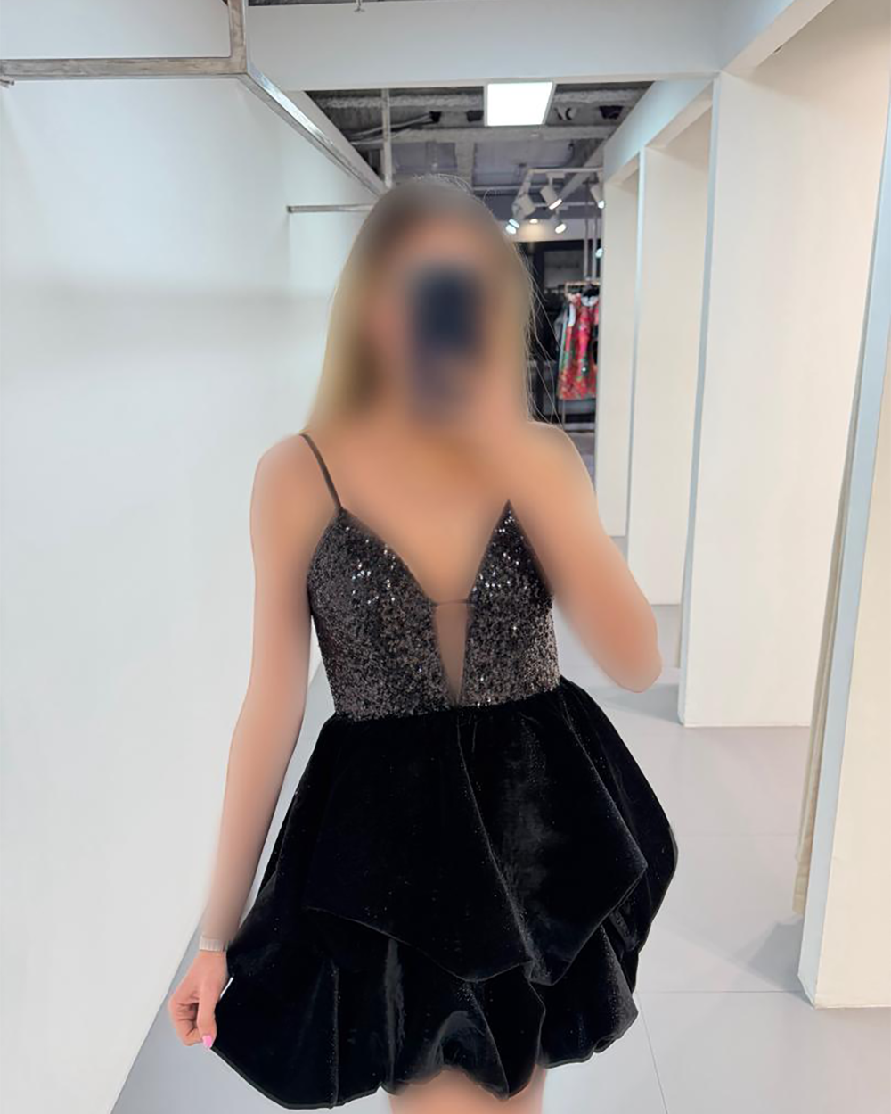 پیراهن عروسکی کارشده