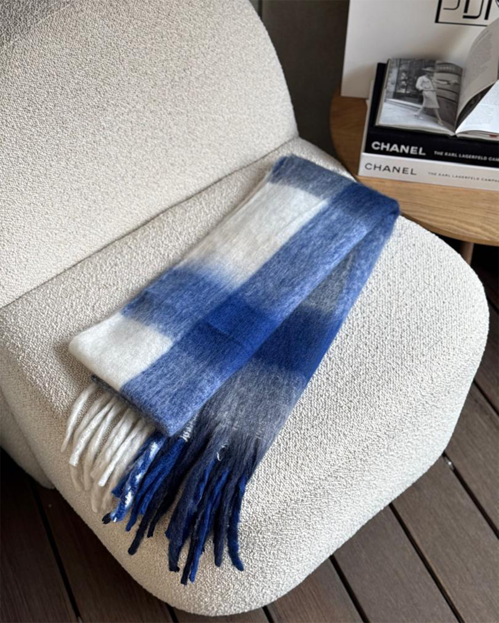 بیگ اسکارف چهارخانه