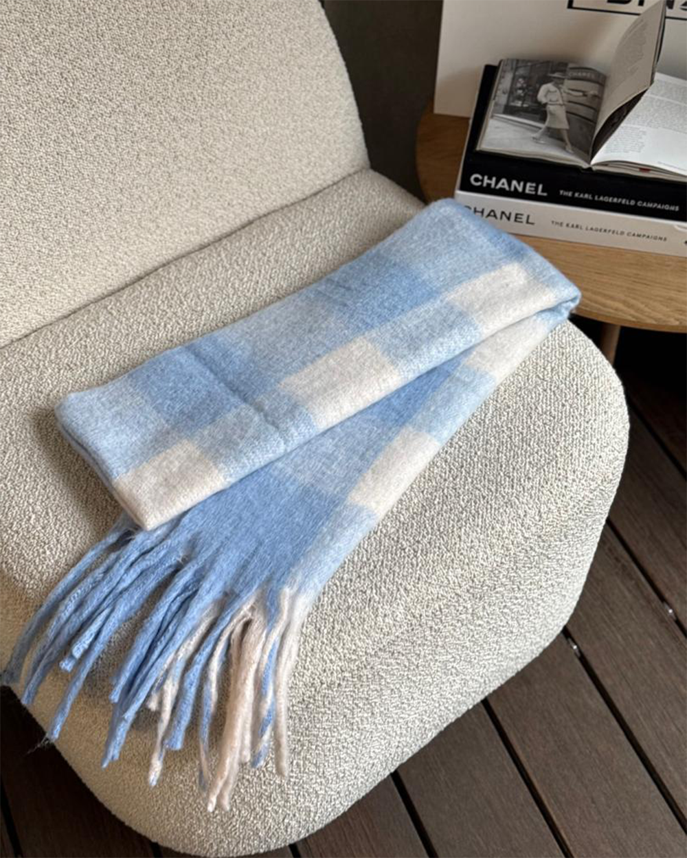 بیگ اسکارف چهارخانه