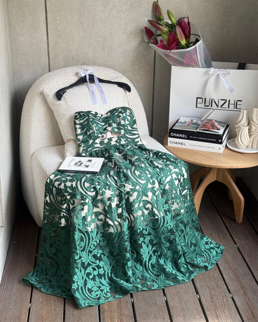 پیراهن گلبرگ