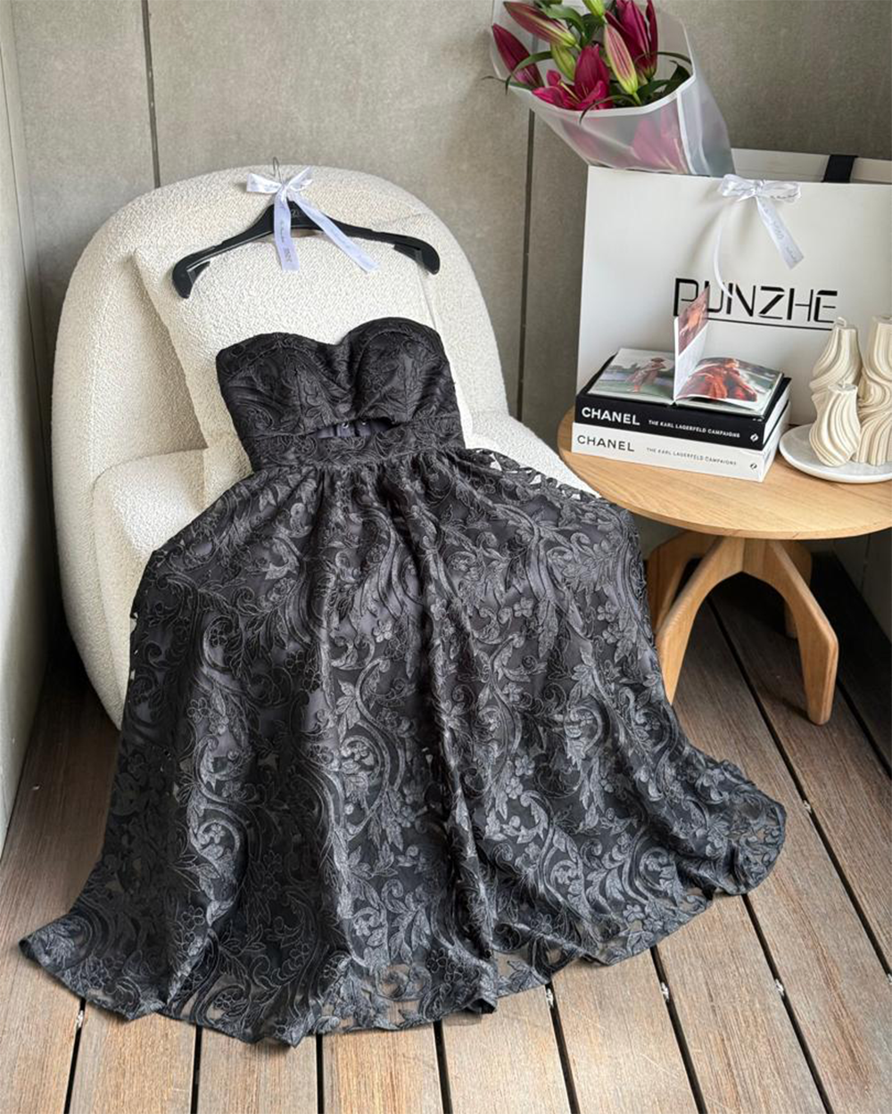 پیراهن گلبرگ