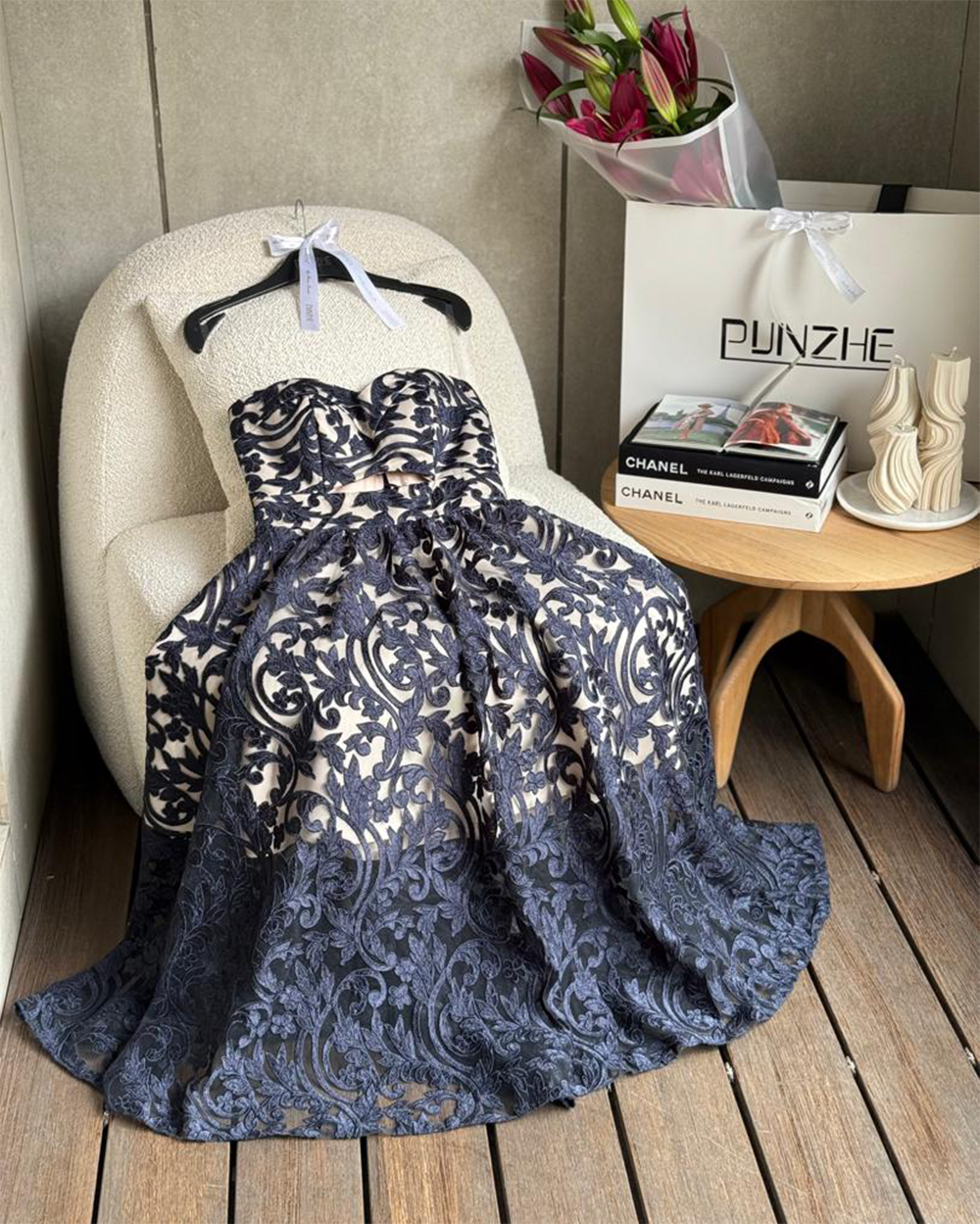 پیراهن گلبرگ